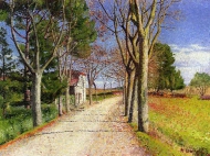 Achille Louge - The Road from Cailhauvers Cailhavel